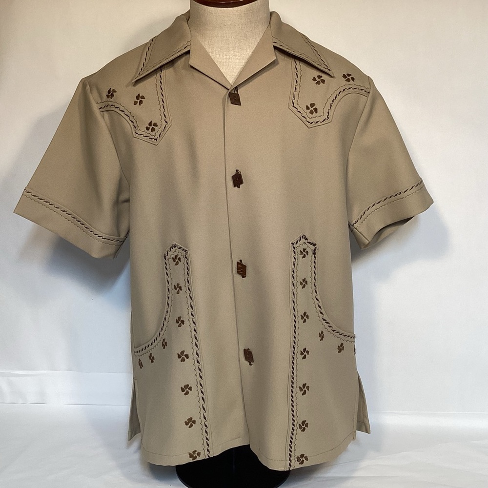 Vintage Caribbean La Caravelle St Thomas Virgin Islands Mens button down shirt